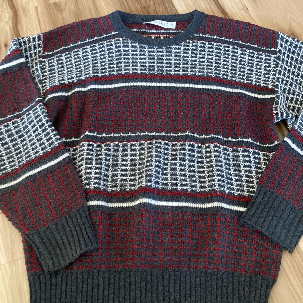 Jantzen Mens Vintage Knit Sweater Large